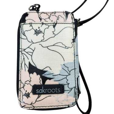 The Sak Sakroots Duo Wristlet & Crossbody Travel B