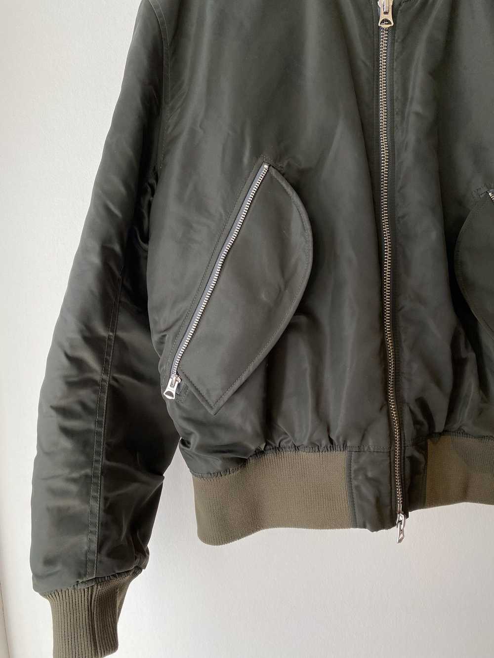 Acne Studios 48/M - Makio MA-1 Jacket - Forest Gr… - image 12