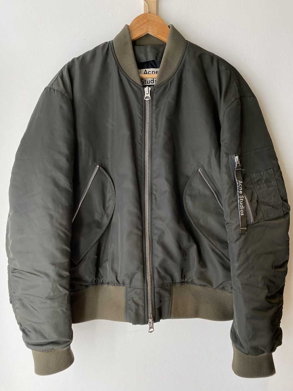 Acne Studios 48/M - Makio MA-1 Jacket - Forest Gr… - image 1