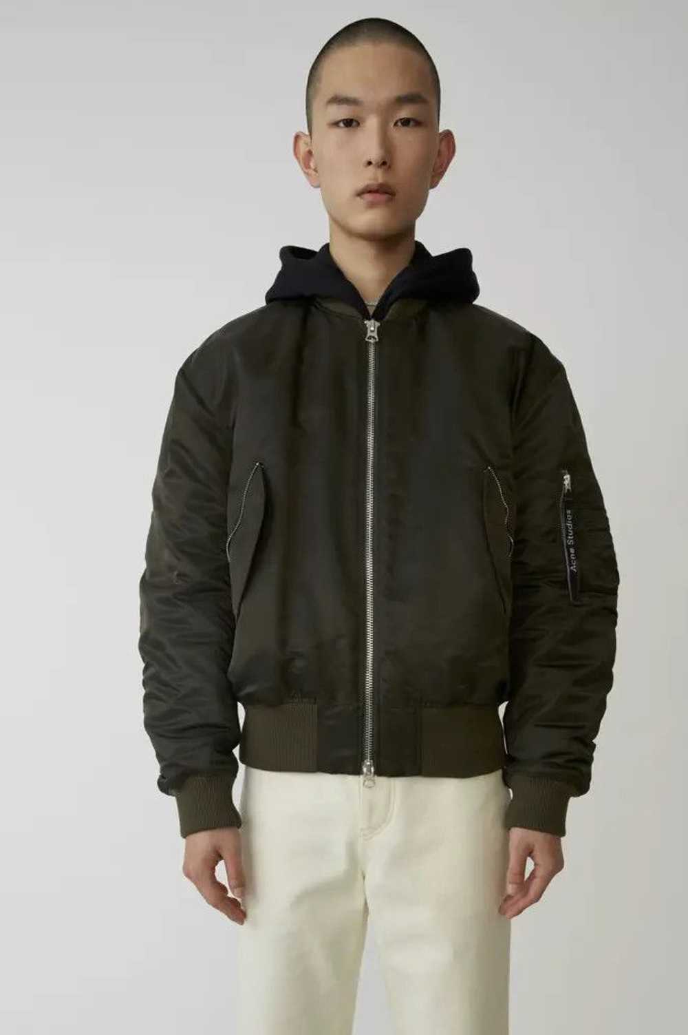 Acne Studios 48/M - Makio MA-1 Jacket - Forest Gr… - image 5