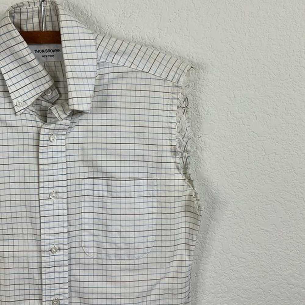 Thom Browne Thom Brown Poplin Cotton 2009 Gridded… - image 1