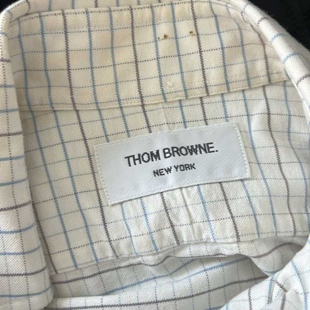 Thom Browne Thom Brown Poplin Cotton 2009 Gridded… - image 8