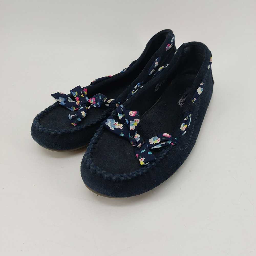 Minnetonka Minnetonka Moccasins Blue Suede 69595 … - image 3