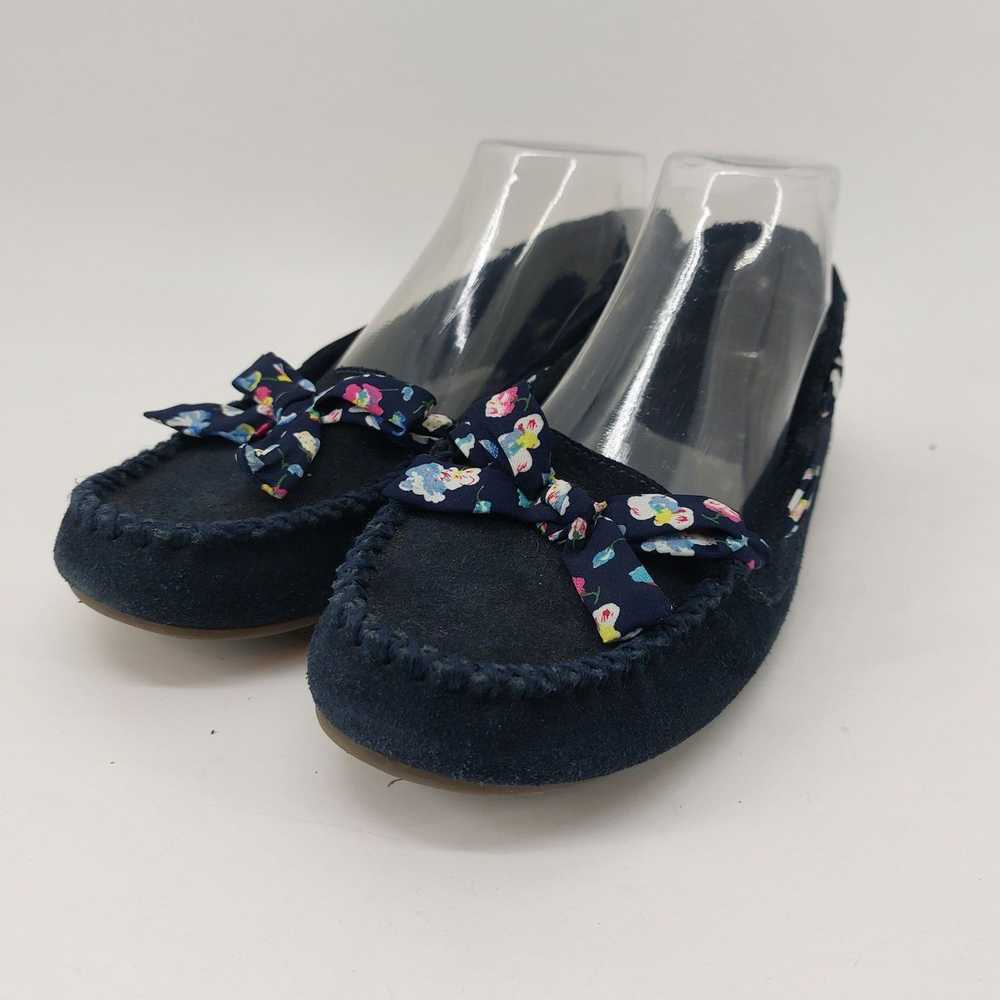 Minnetonka Minnetonka Moccasins Blue Suede 69595 … - image 9