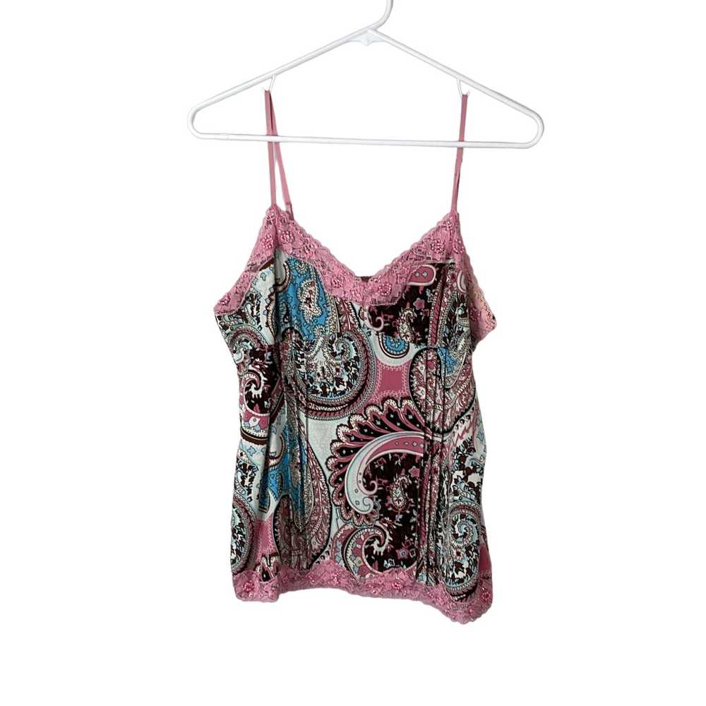 Vintage No Boundaries Womens Multicolor Paisley S… - image 1