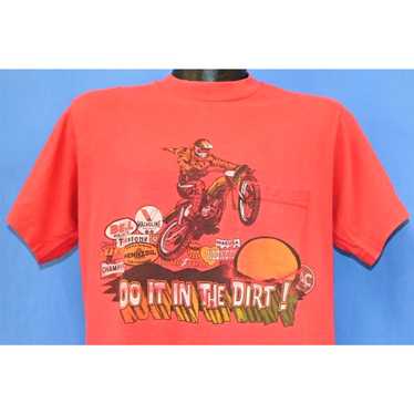 Vintage vtg 70s MOTOCROSS DO IT IN THE DIRT DIRTB… - image 1