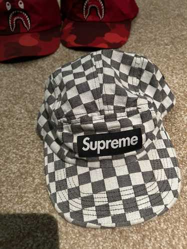 Supreme Supreme Checkered camp cap