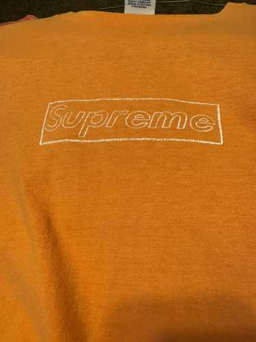 Supreme KAWS Orange Box Logo 2002 - image 1