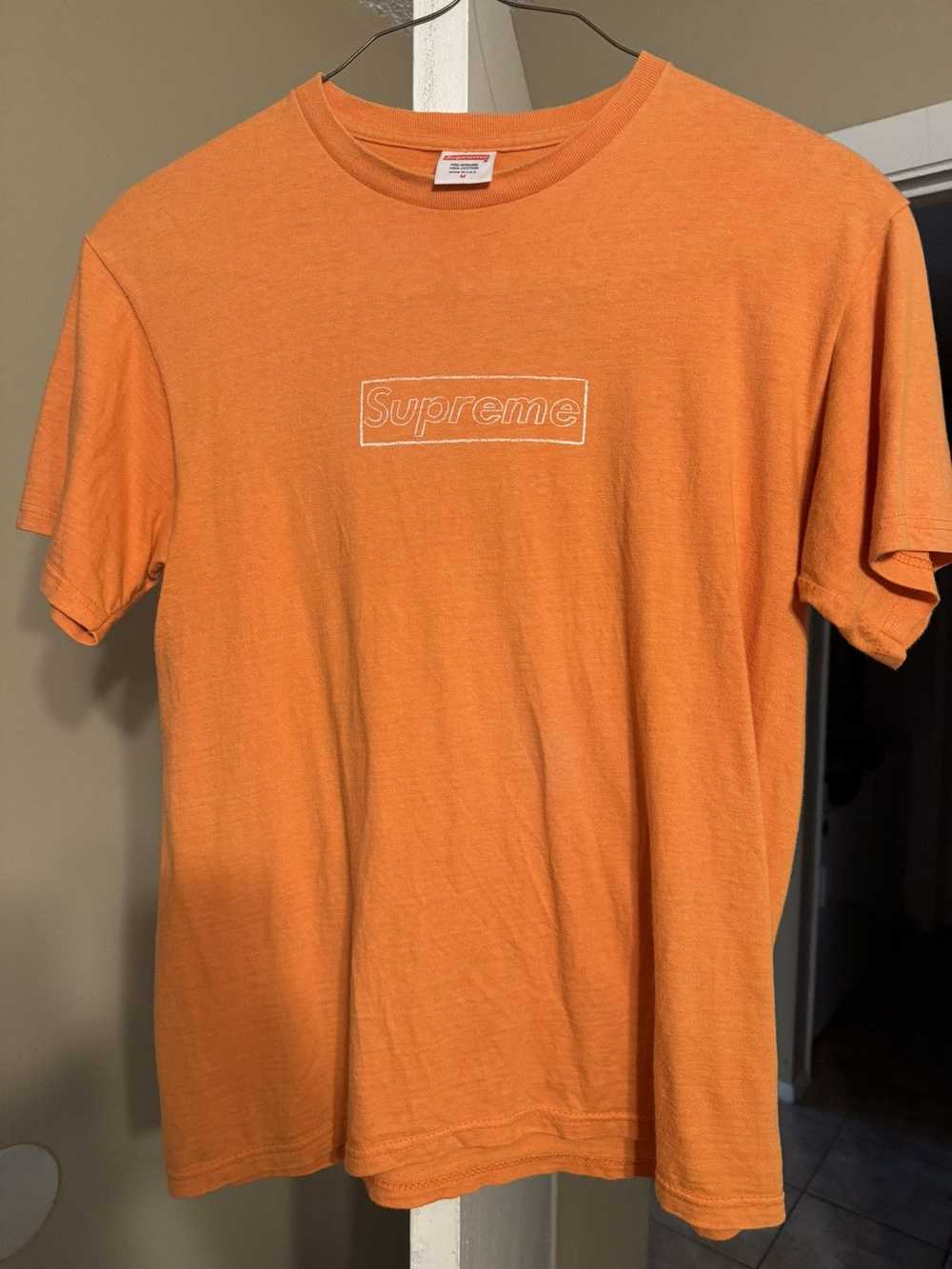 Supreme KAWS Orange Box Logo 2002 - image 4