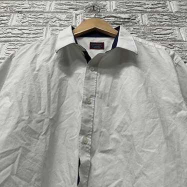 UNTUCKit Untuckit White Button Up Dress Shirt XL 1