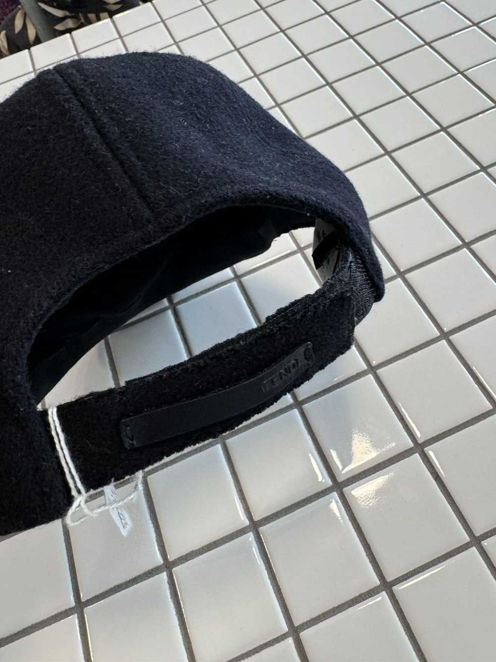 Fendi Wool/Cashmere Blend Cap - image 3