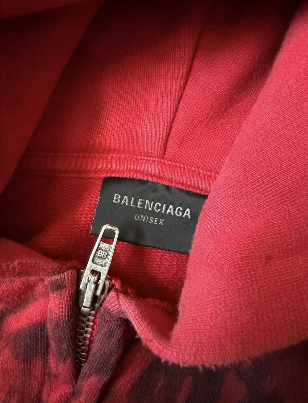 Balenciaga Balenciaga SS23 Red Skater Zip-Up - image 3