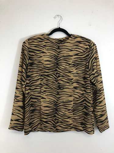 Jones New York Animal Print Top