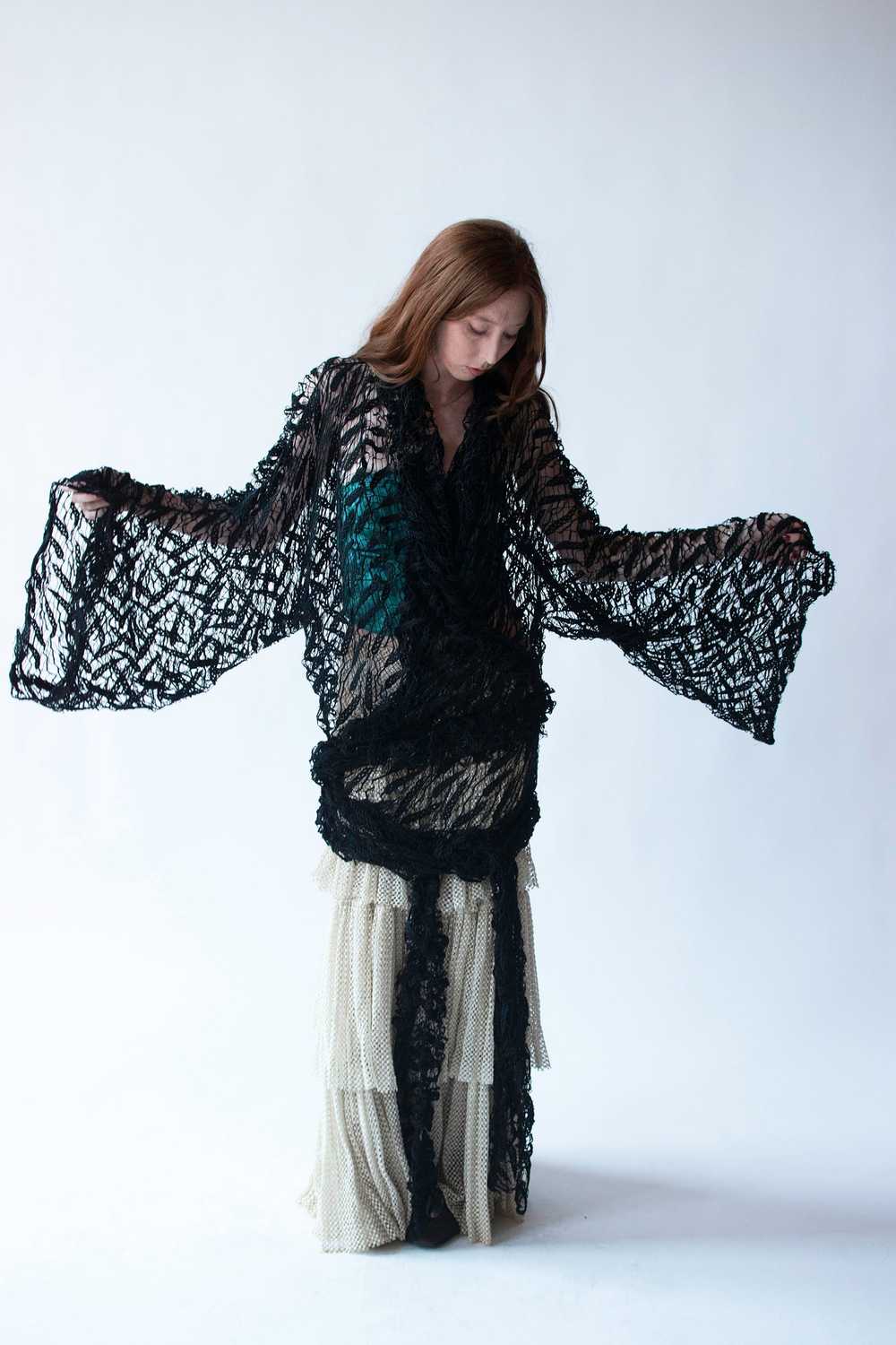 Wheat Lace Jacket | Romeo Gigli for Callaghan - image 1