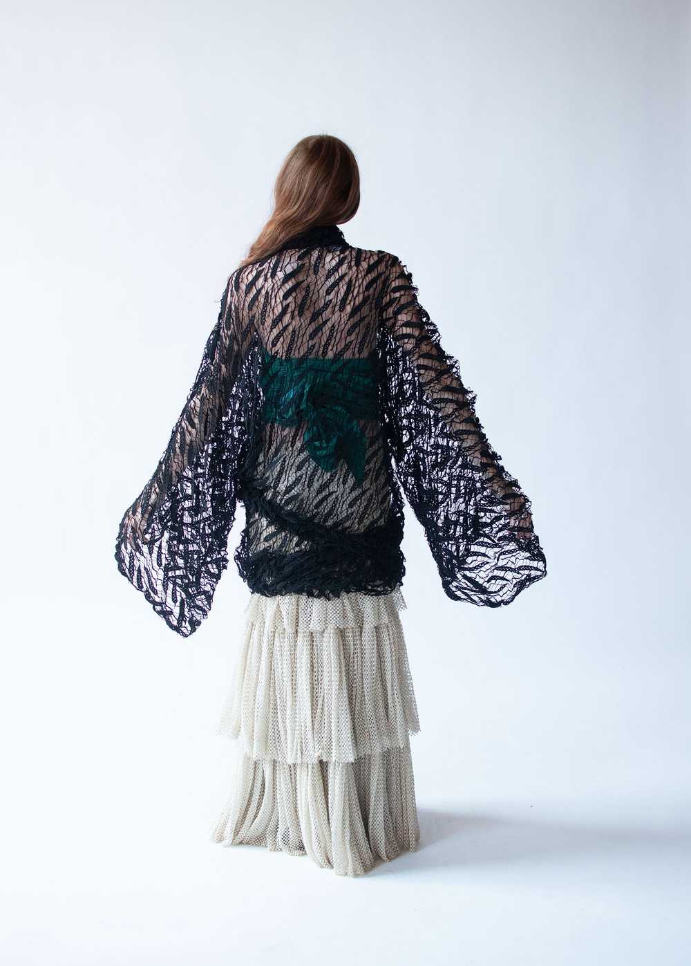 Wheat Lace Jacket | Romeo Gigli for Callaghan - image 5