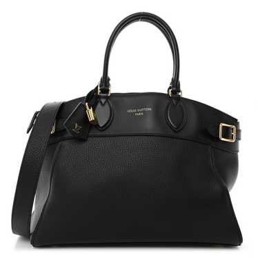 LOUIS VUITTON Taurilon Calfskin Vendome MM Black - image 1