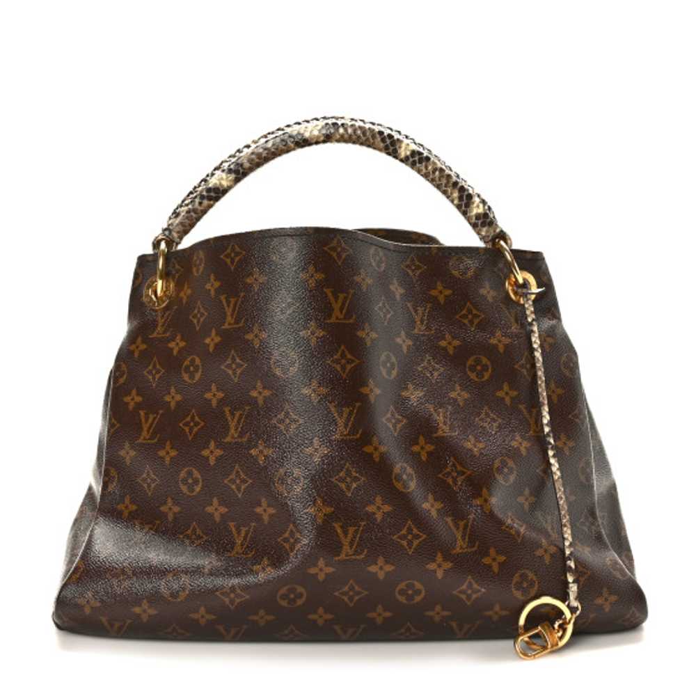 LOUIS VUITTON Snakeskin Monogram Artsy MM - image 1