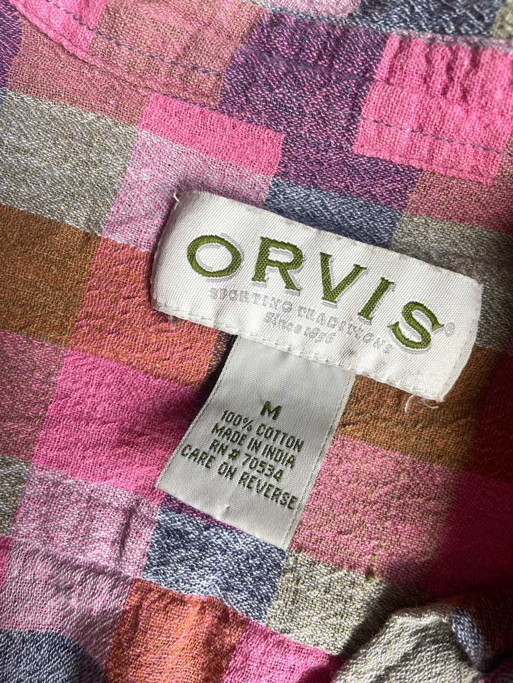 Orvis Cotton check camp shirt (M) | Used,… - image 2