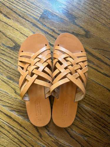 Nikola leather goods Woven Sandals (38) | Used,…