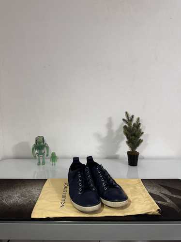 Louis Vuitton Navy Blue Sneakers