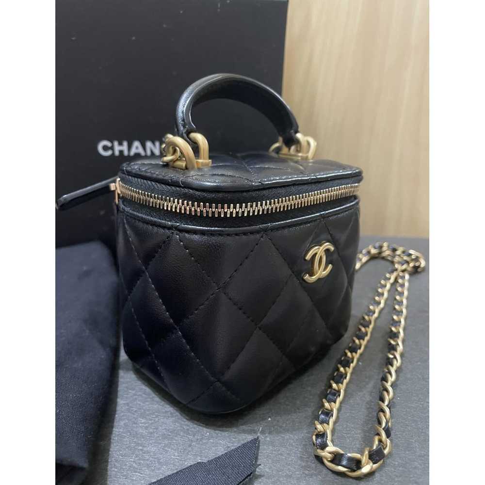 Chanel Vanity leather crossbody bag - image 2