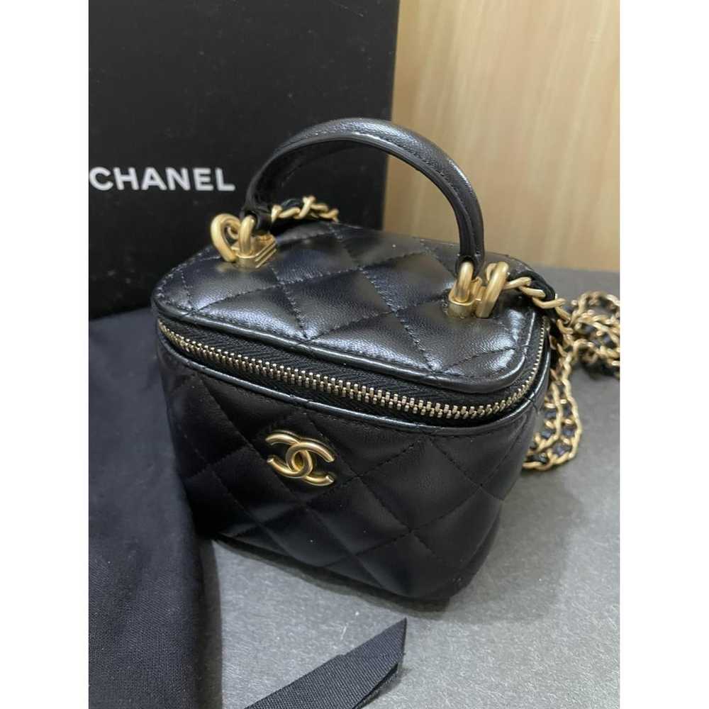 Chanel Vanity leather crossbody bag - image 9