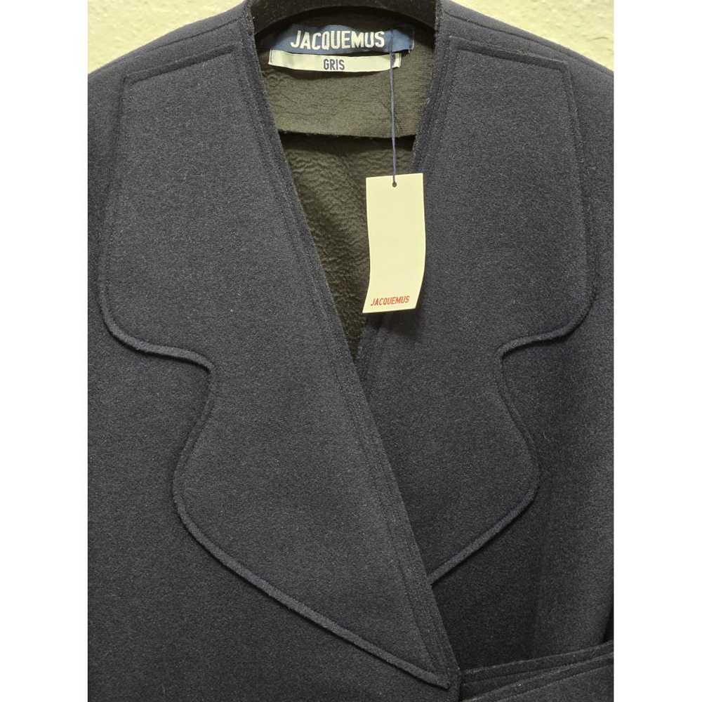 Jacquemus Gris wool coat - image 3