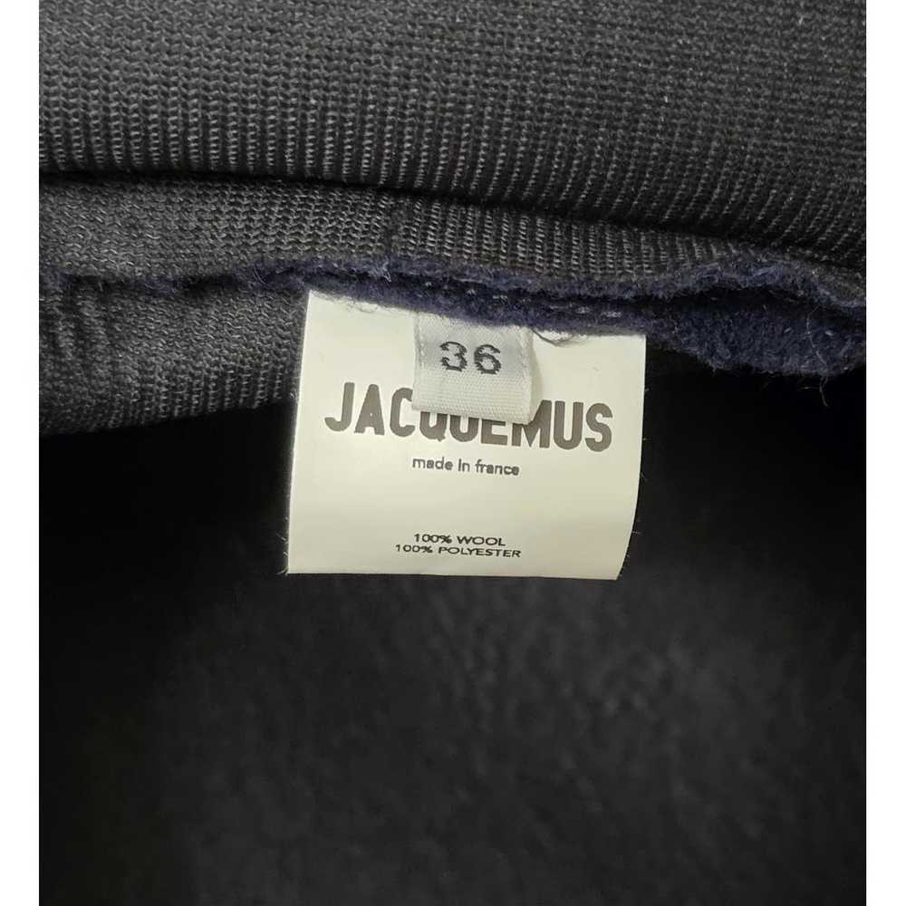 Jacquemus Gris wool coat - image 9