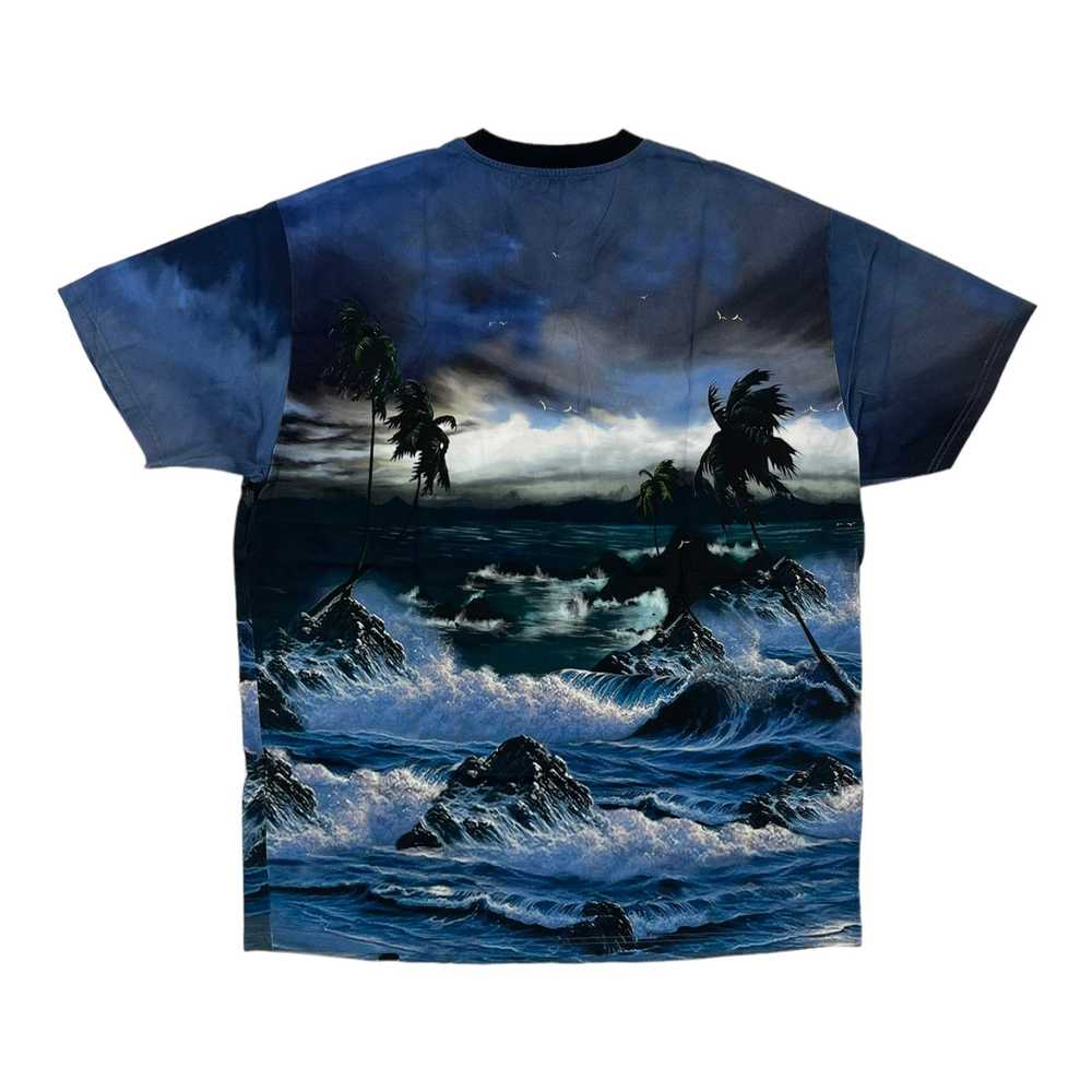 Givenchy Seascape Short Sleeve Tee Shirt Blue - image 2