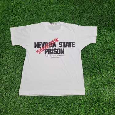 Screen Stars Vintage 80s Nevada State Prison Shirt