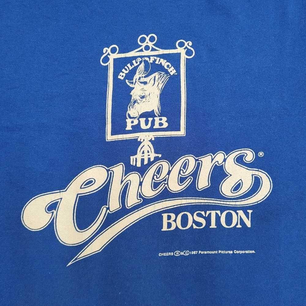 Anvil Vintage 1987 Cheers Boston Pub Shirt Womens… - image 11