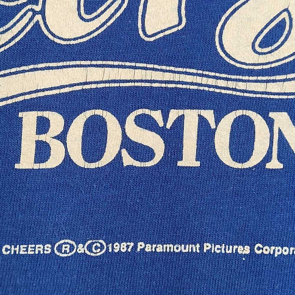 Anvil Vintage 1987 Cheers Boston Pub Shirt Womens… - image 2