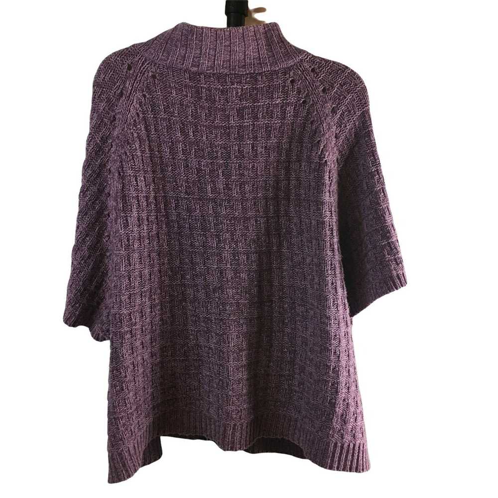 Sonoma Sonoma Women's Winter Sweater Purple Butto… - image 3