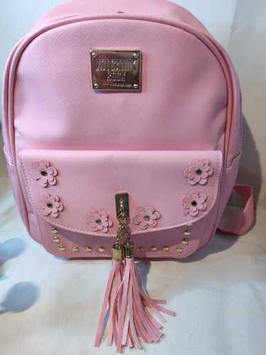 A Alice Cute Tassel Mini Backpack Leather kawaii S