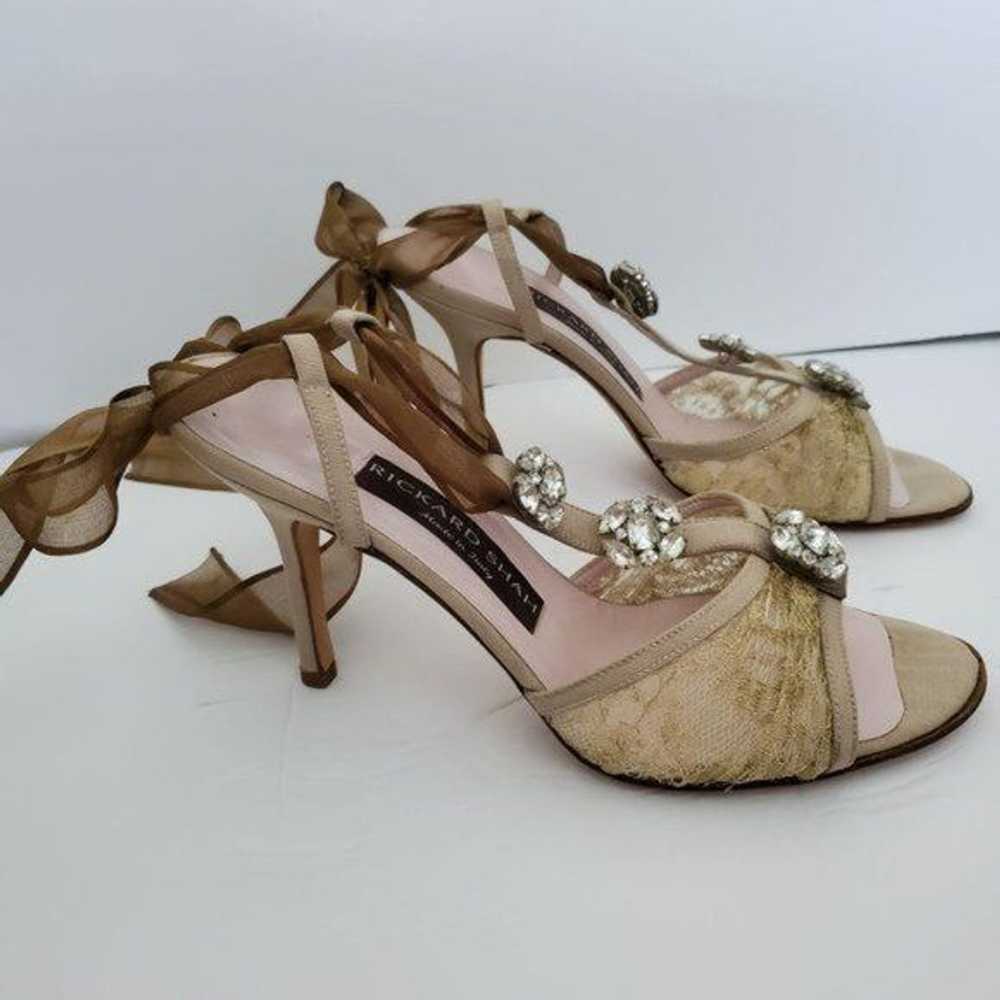 Other Rickard Shah Heels Sandals Shoes Rhinestone… - image 5