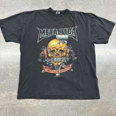 Vintage VINTAGE Y2K METALLICA PUSSHEAD BAND TEE S… - image 1