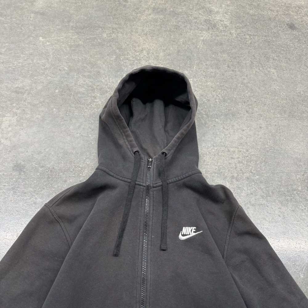 Nike × Streetwear × Vintage Y2K BLACK NIKE ZIP HO… - image 2