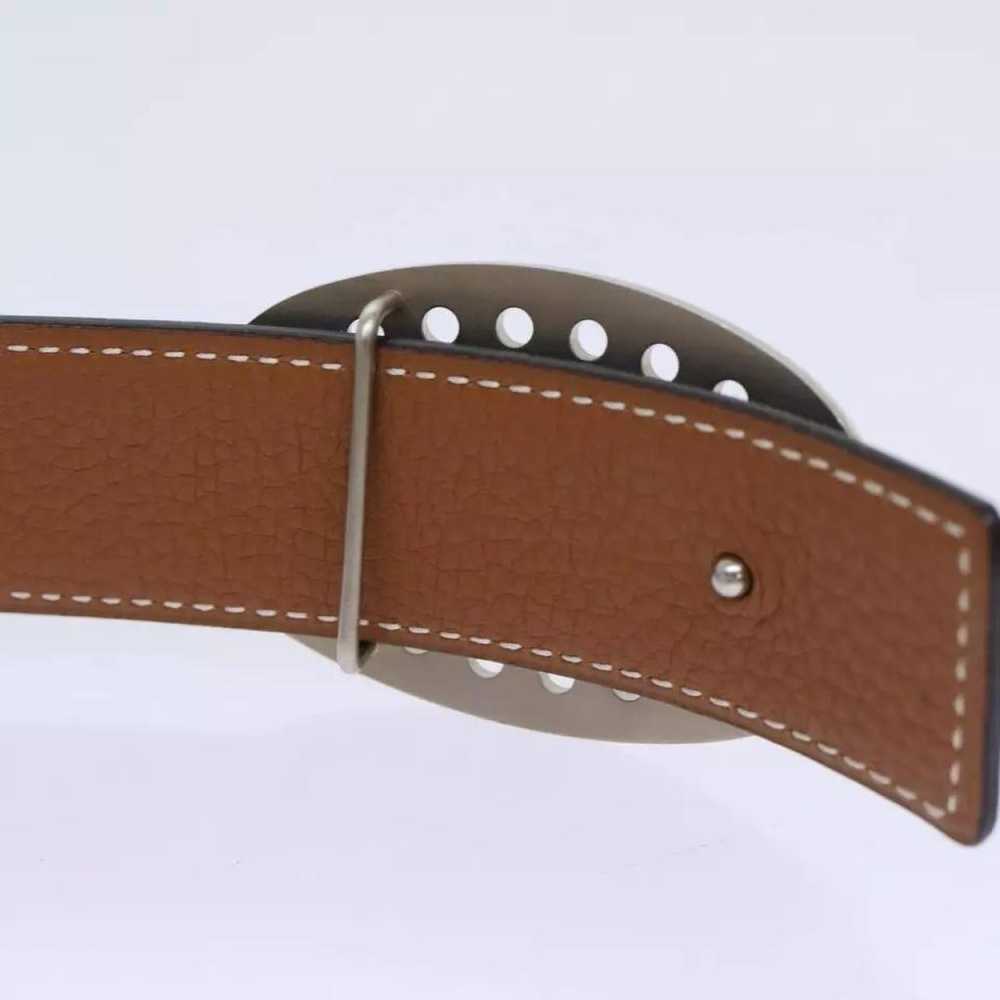 Hermès Leather belt - image 10