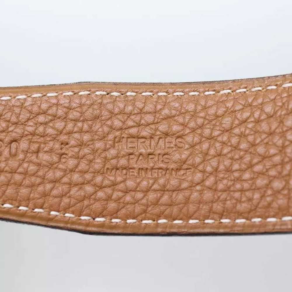 Hermès Leather belt - image 5