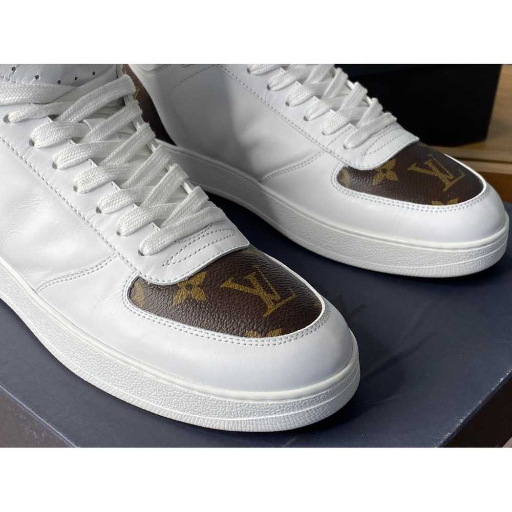 Louis Vuitton Rivoli leather high trainers - image 4