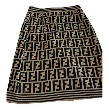 Fendi Wool mid-length skirt