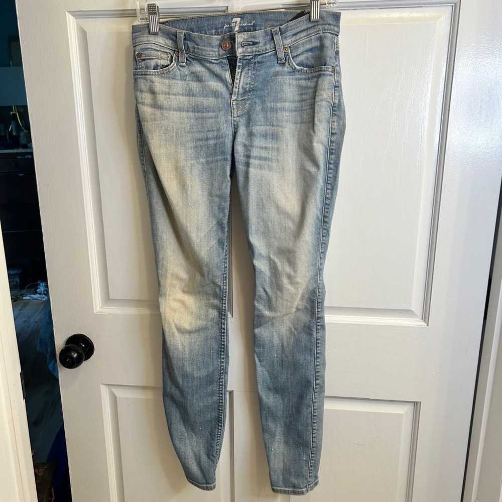 7 For All Mankind 7 for all mankind size 26 jeans… - image 1