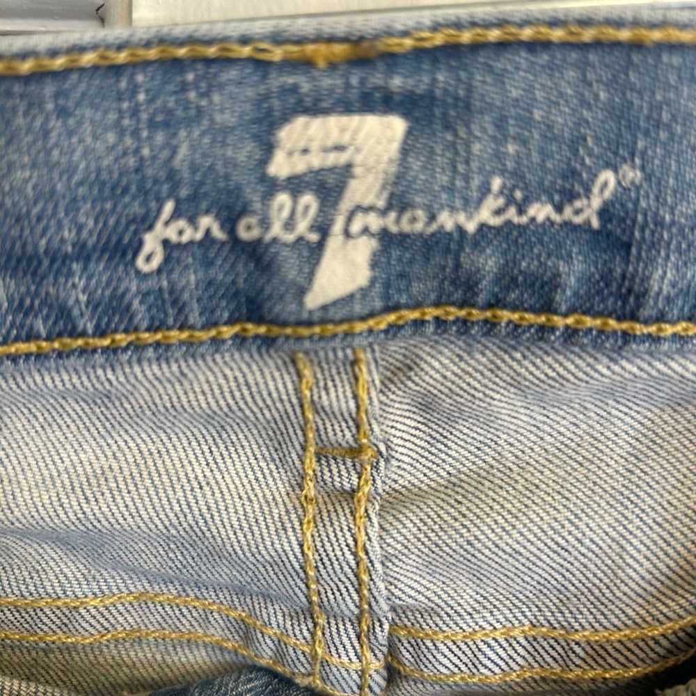 7 For All Mankind 7 for all mankind size 26 jeans… - image 6