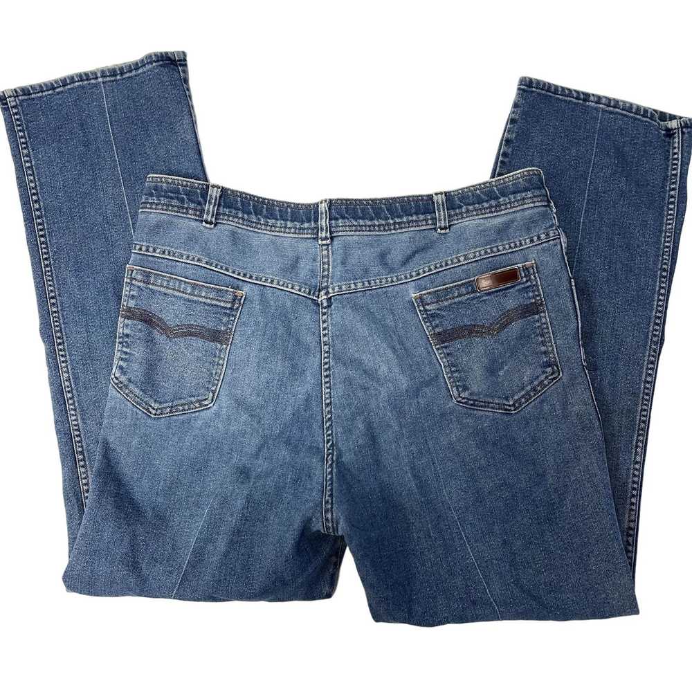 Unkwn 70’s Big Yank Sportabouts Blue Jeans Distre… - image 2