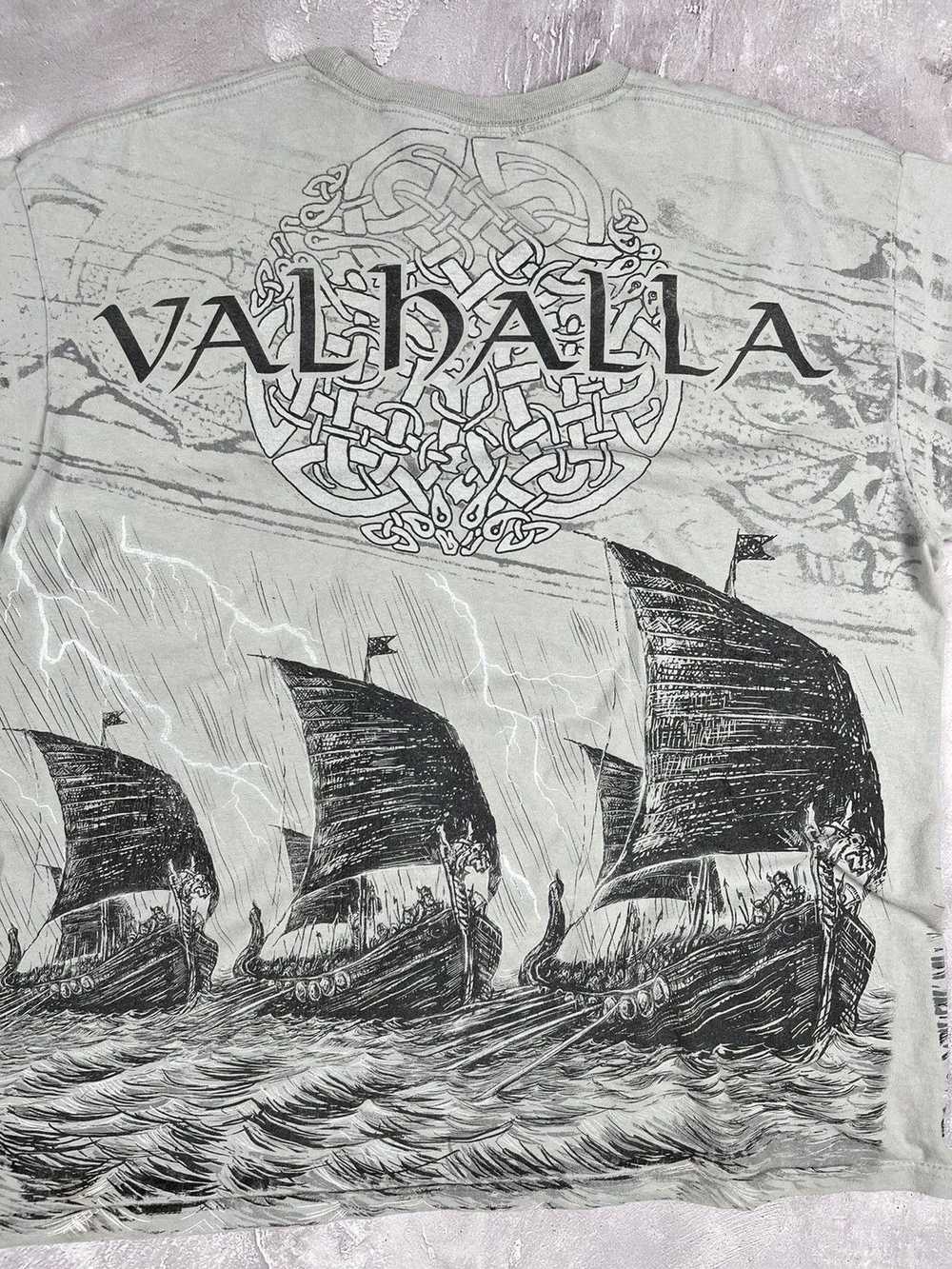 Hype × Streetwear × Vintage VALHALLA Viking Print… - image 2