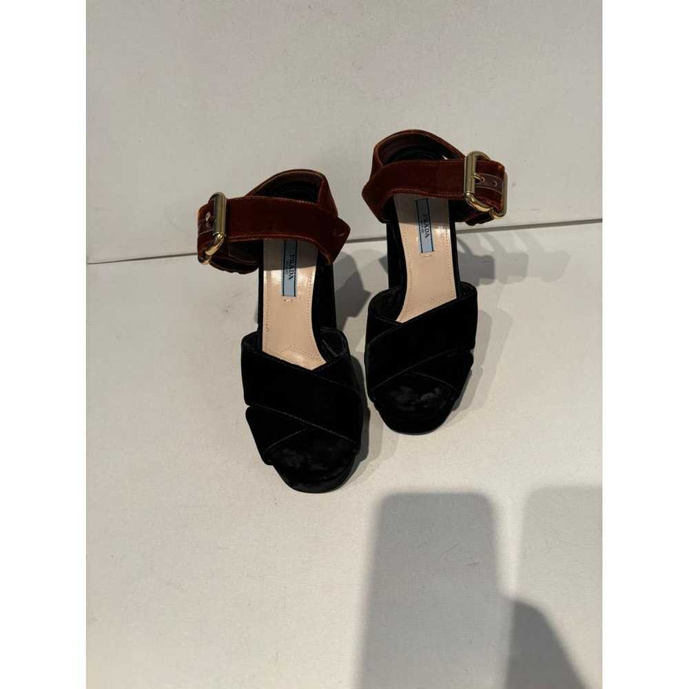 Prada Velvet sandal - image 2