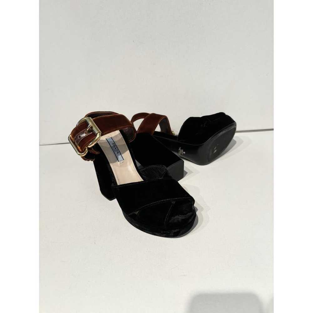 Prada Velvet sandal - image 8