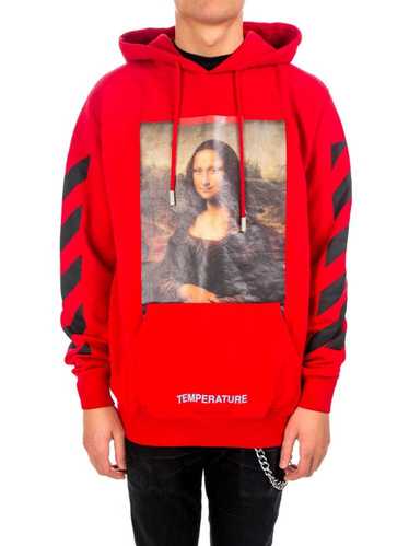 Off-White Off white monalisa red hoodie