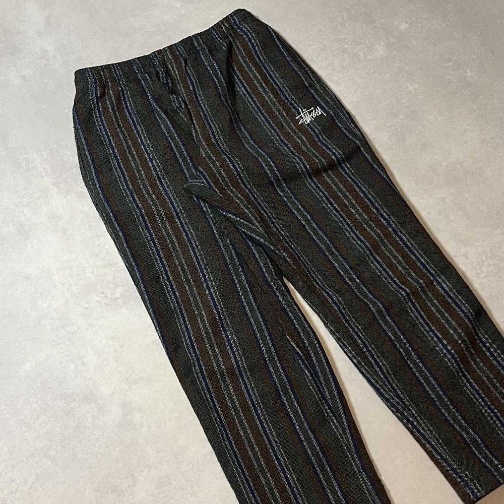 Stussy Stussy wool stripe pants - image 4