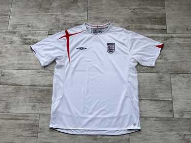 Soccer Jersey × Sportswear × Umbro Mens England N… - image 1